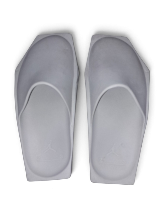 Jordan Men\'s White Slide Sandals